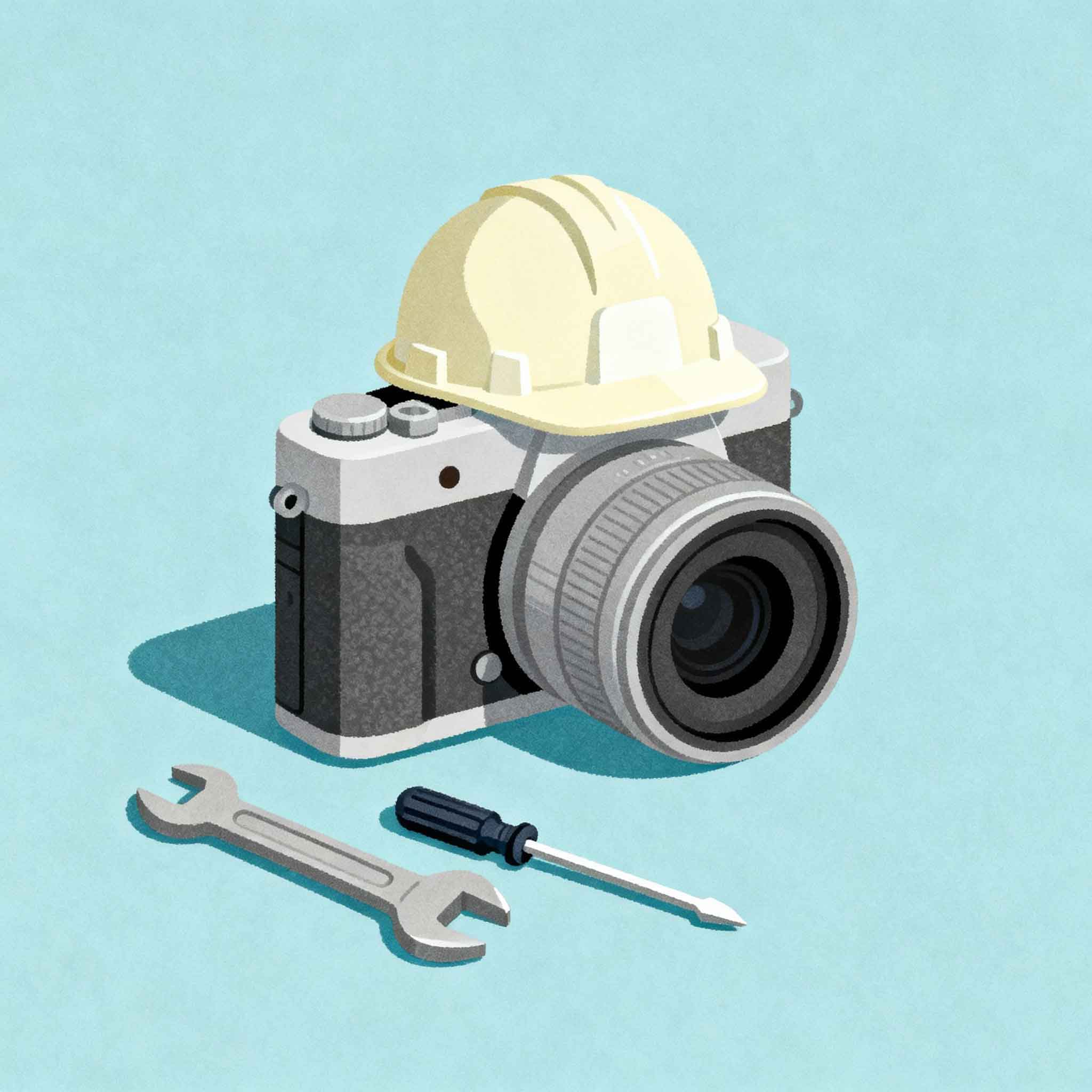 Wartung Illustration Fotograf
